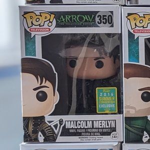 Funko Pop DC - Malcom Merlin #350 - Arrow (2016 Summer Convention Exclusive)